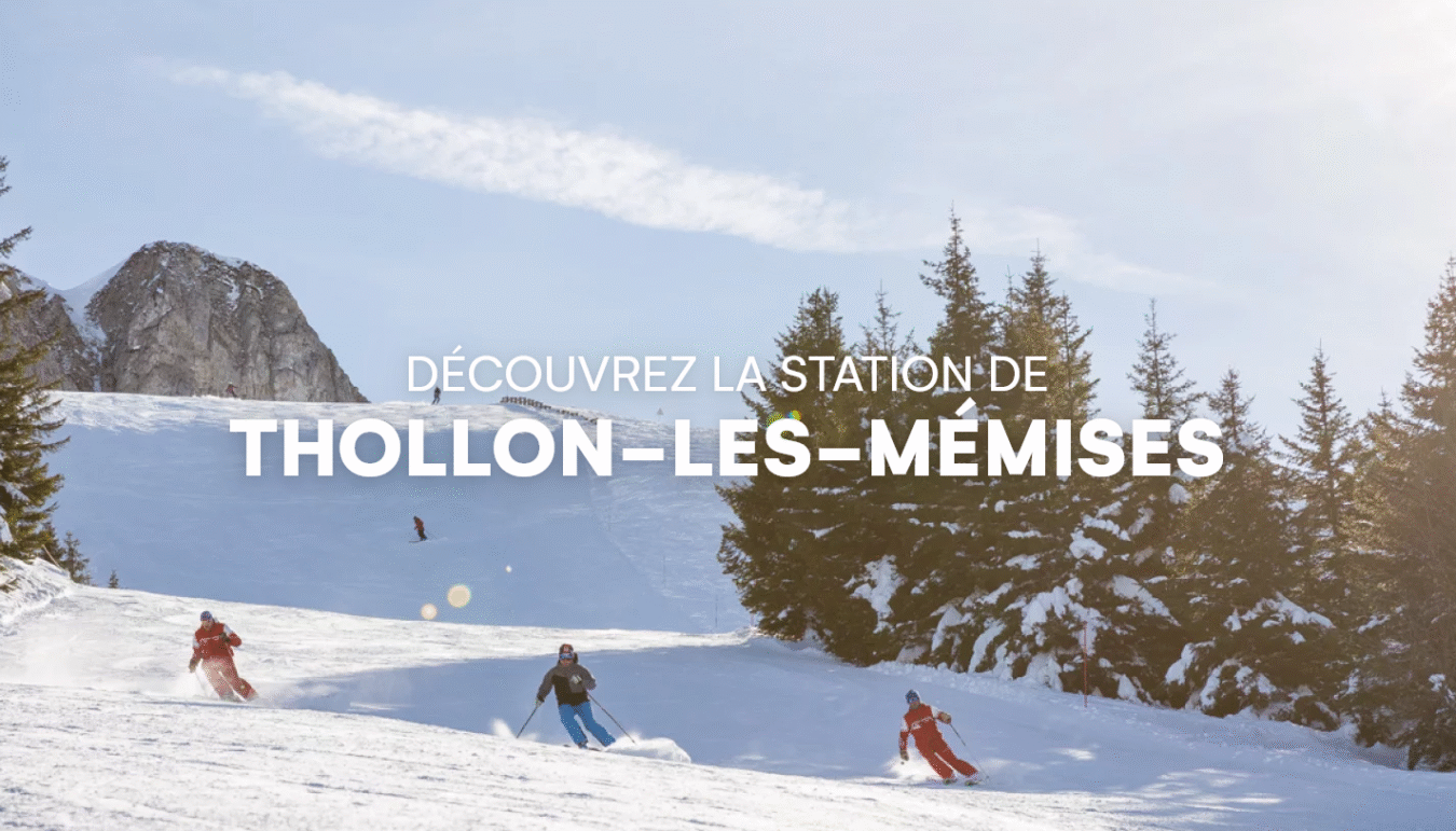 station ski thollon les memises