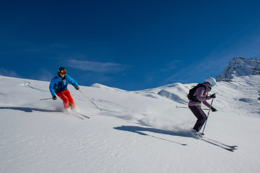 ski alpin thollon les memises en Haute Savoie