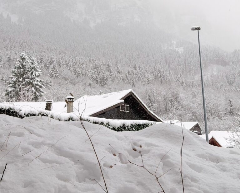 montagne enneigée haute savoie
