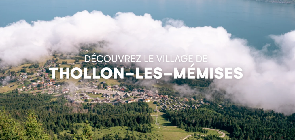 où louer un chalet à thollon les mémises