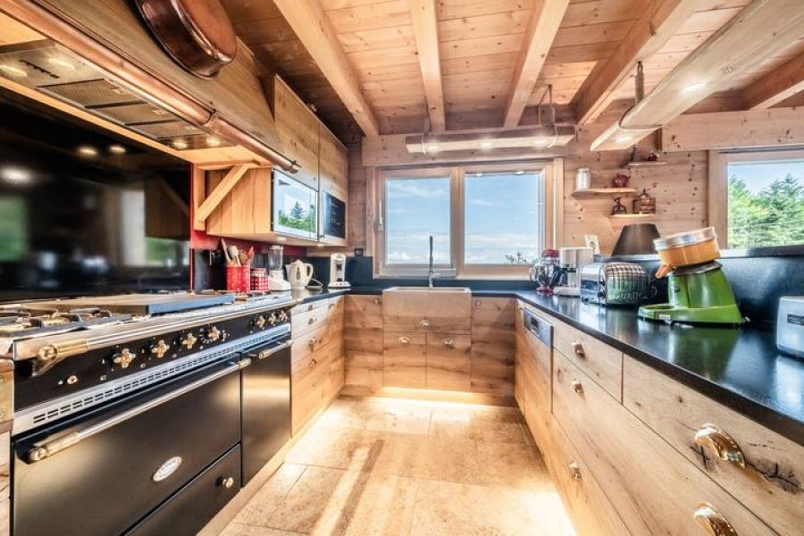 cuisine chalet famille